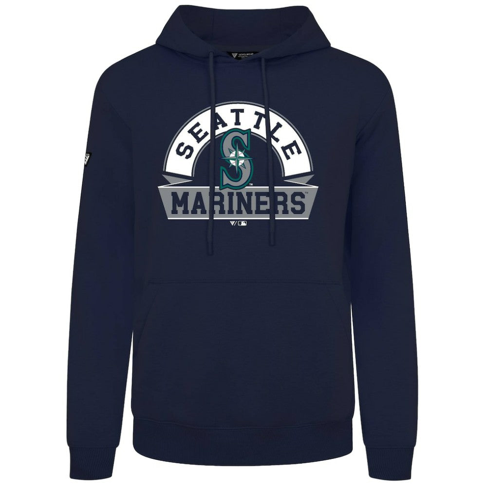 MLB Seattle Mariners Levelwear Podium Banner Arch Hoodie