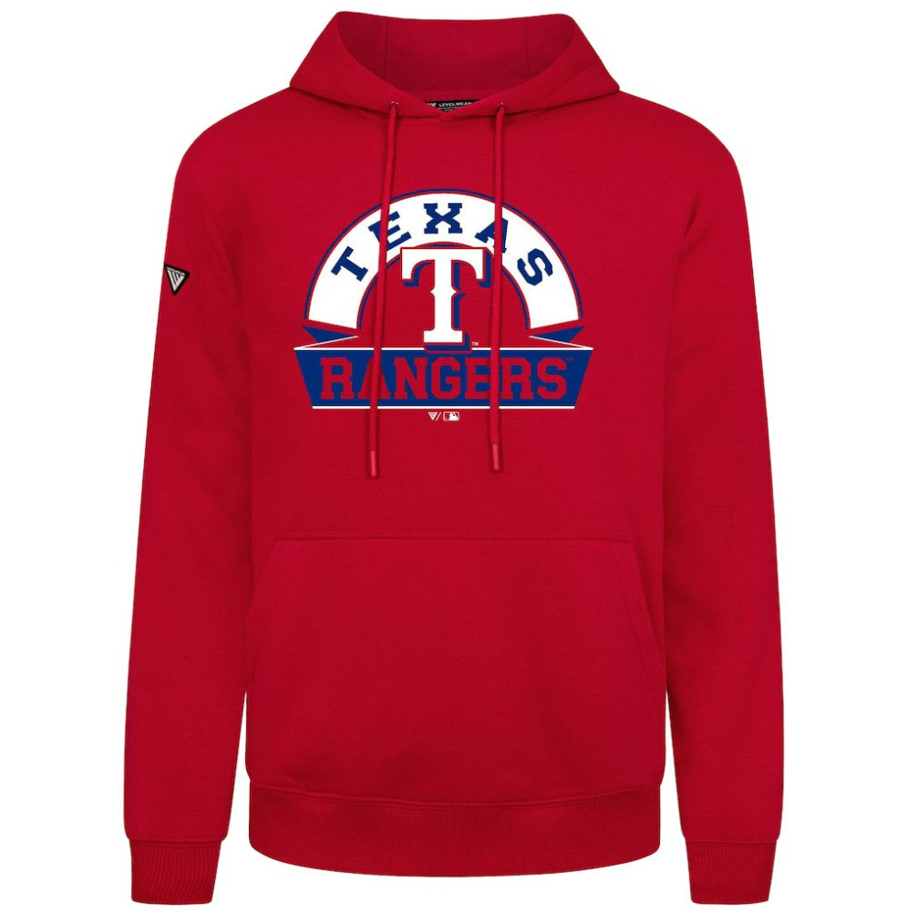 MLB Texas Rangers Levelwear Podium Banner Arch Hoodie