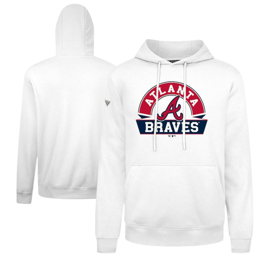 MLB Atlanta Braves Levelwear Podium Banner Arch Hoodie