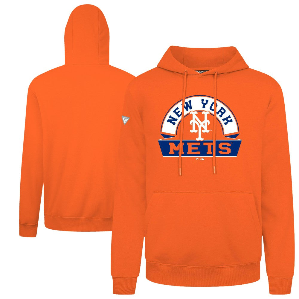 MLB New York Mets Levelwear Podium Banner Arch Hoodie