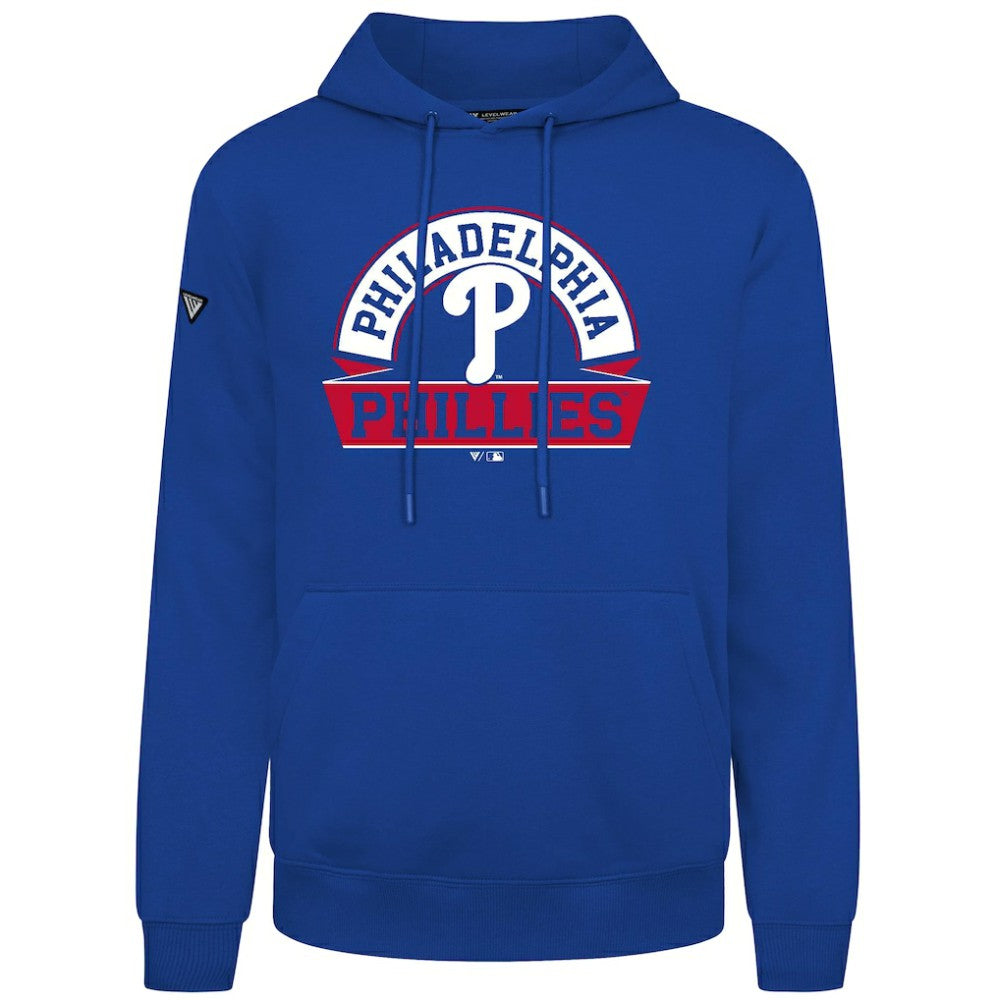 MLB Philadelphia Phillies Levelwear Podium Banner Arch Hoodie
