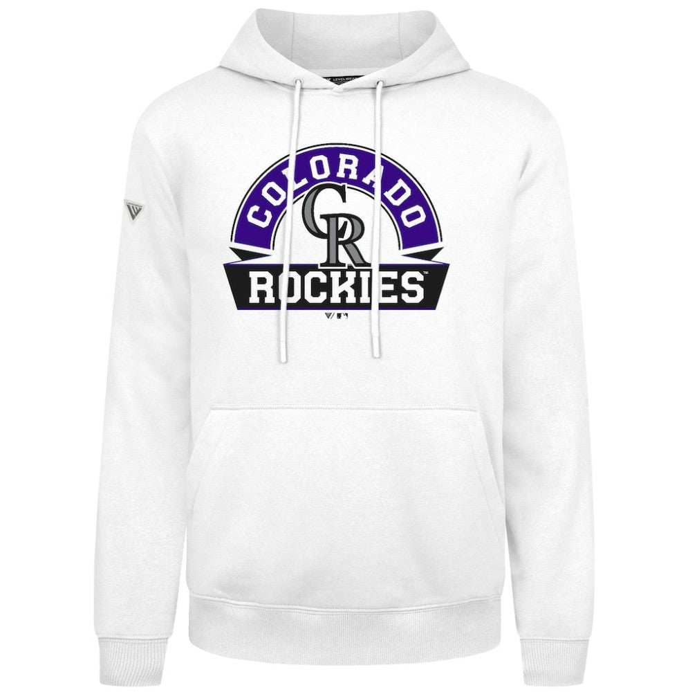 MLB Colorado Rockies Levelwear Podium Banner Arch Hoodie