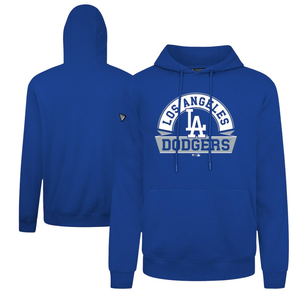 MLB Los Angeles Dodgers Levelwear Podium Banner Arch Hoodie