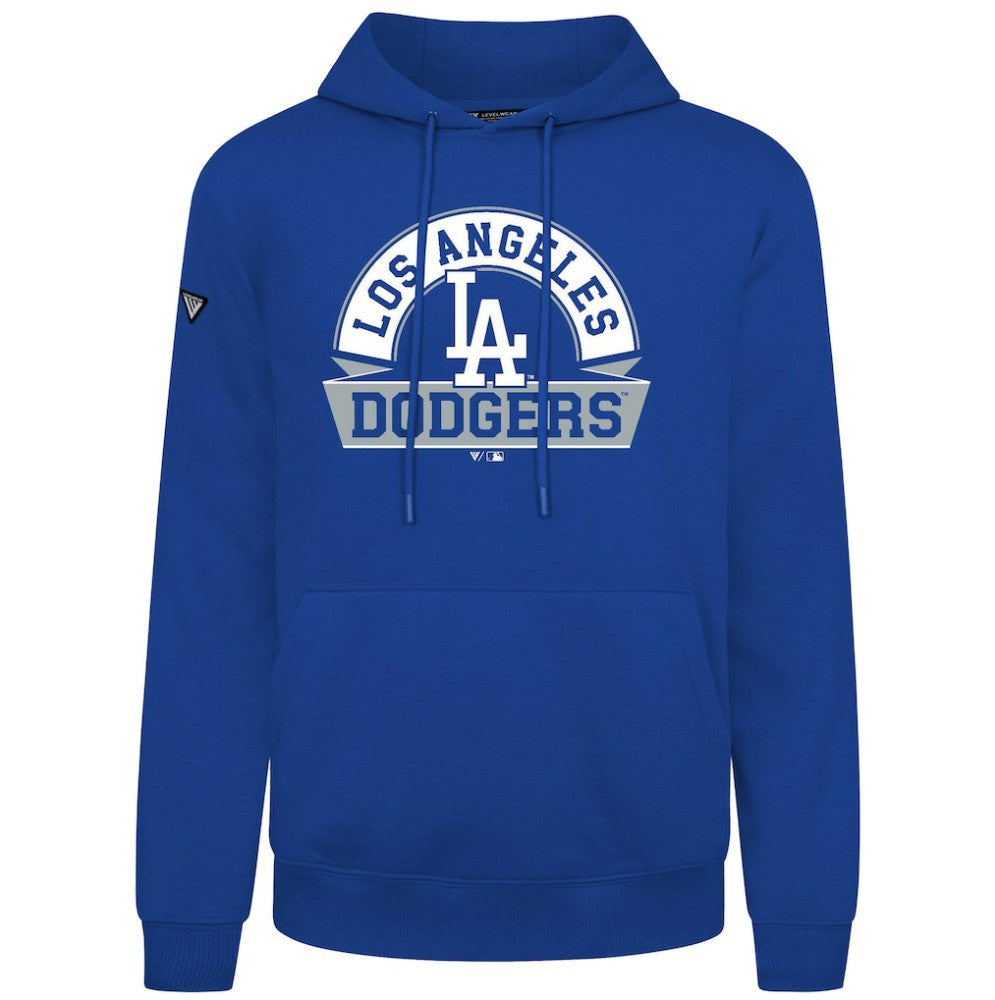MLB Los Angeles Dodgers Levelwear Podium Banner Arch Hoodie
