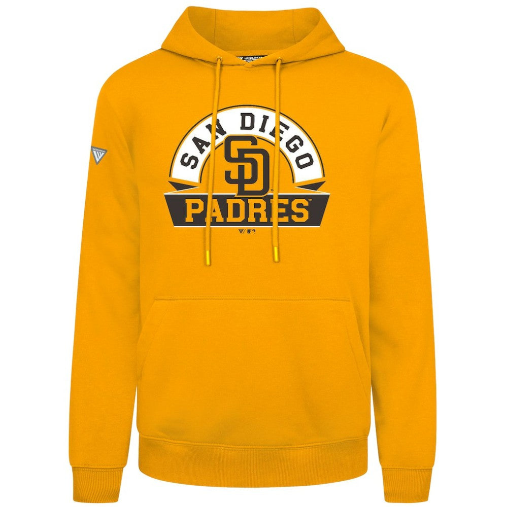 MLB San Diego Padres Levelwear Podium Banner Arch Hoodie
