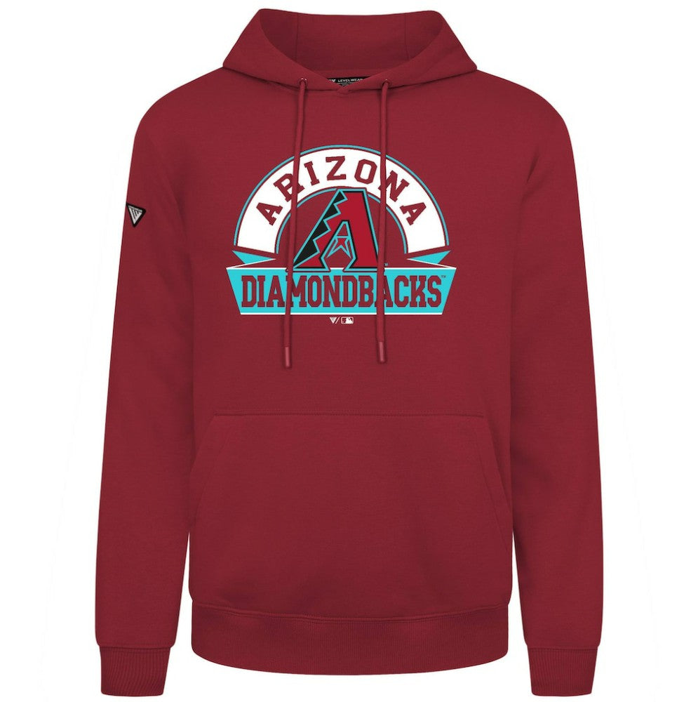 MLB Arizona Diamondbacks Levelwear Podium Banner Arch Hoodie