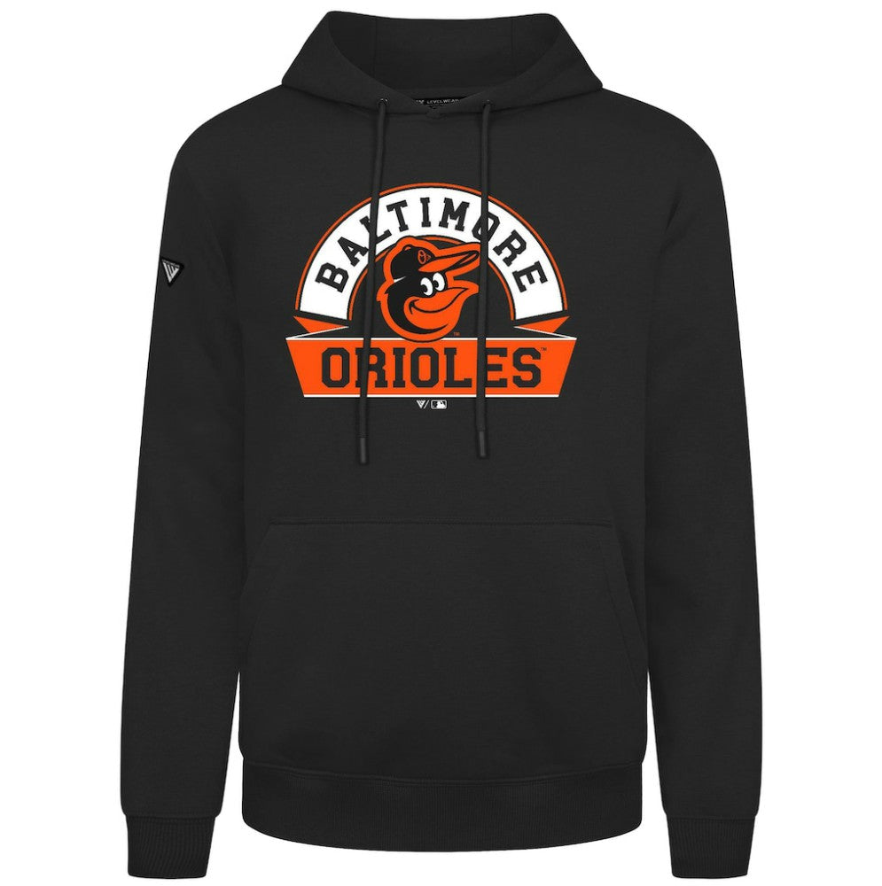 MLB Baltimore Orioles Levelwear Podium Banner Arch Hoodie