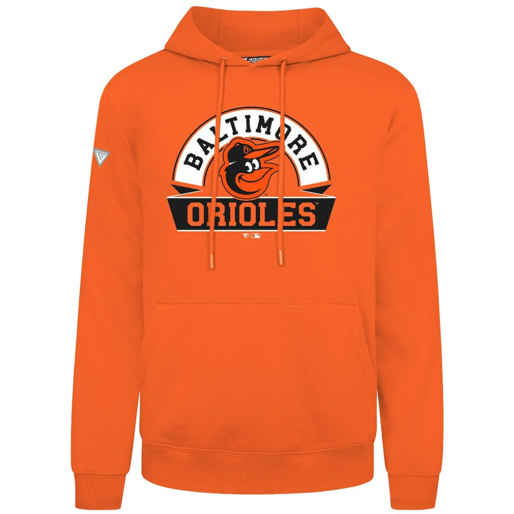 MLB Baltimore Orioles Levelwear Podium Banner Arch Hoodie