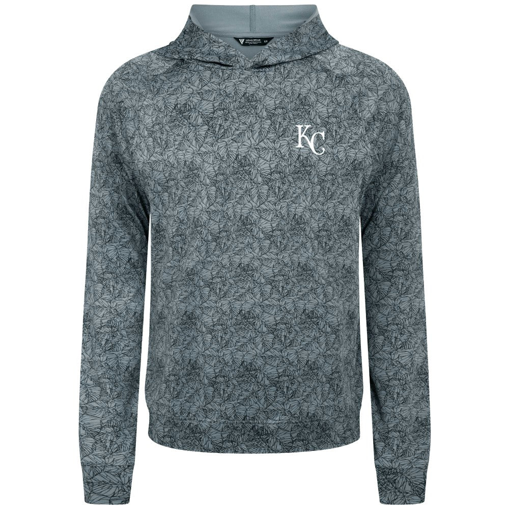 MLB Kansas City Royals Levelwear Albatross Raglan Hoodie