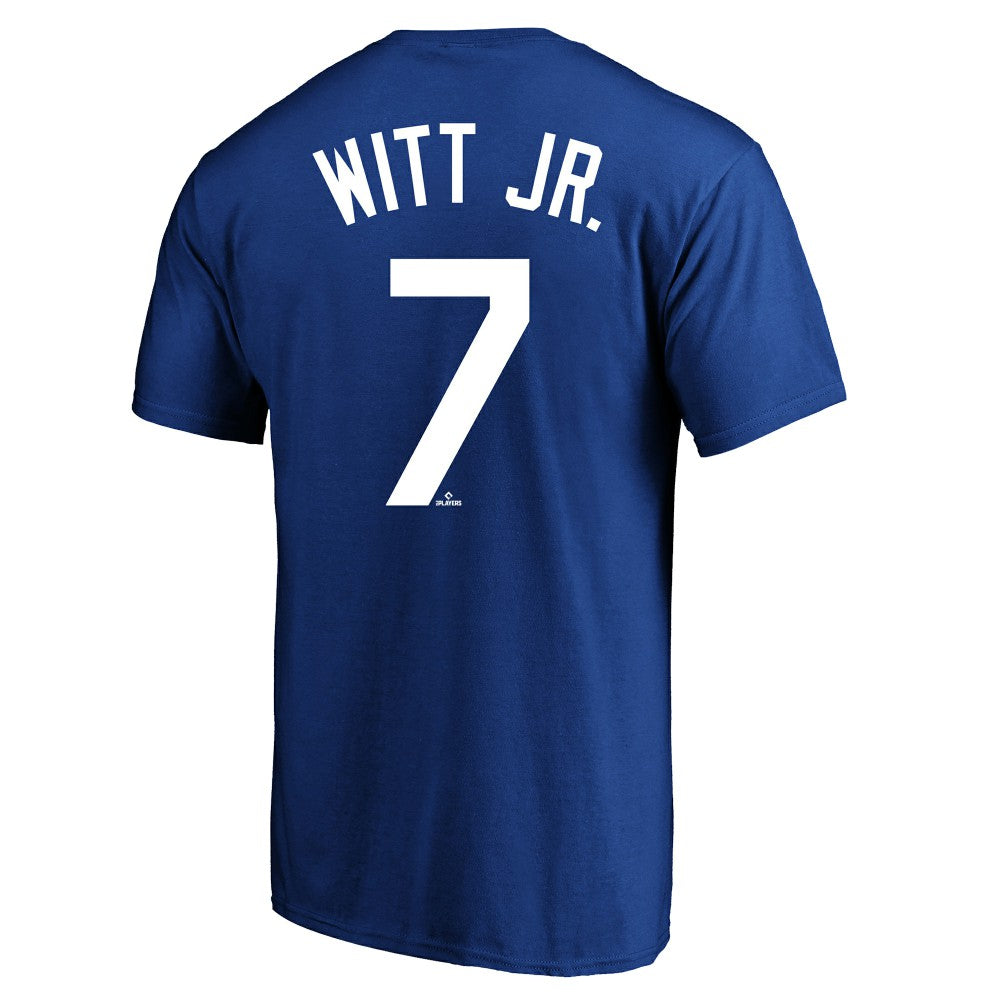 MLB Bobby Witt Jr. Kansas City Royals Fanatics Big & Tall Player Name & Number T-Shirt
