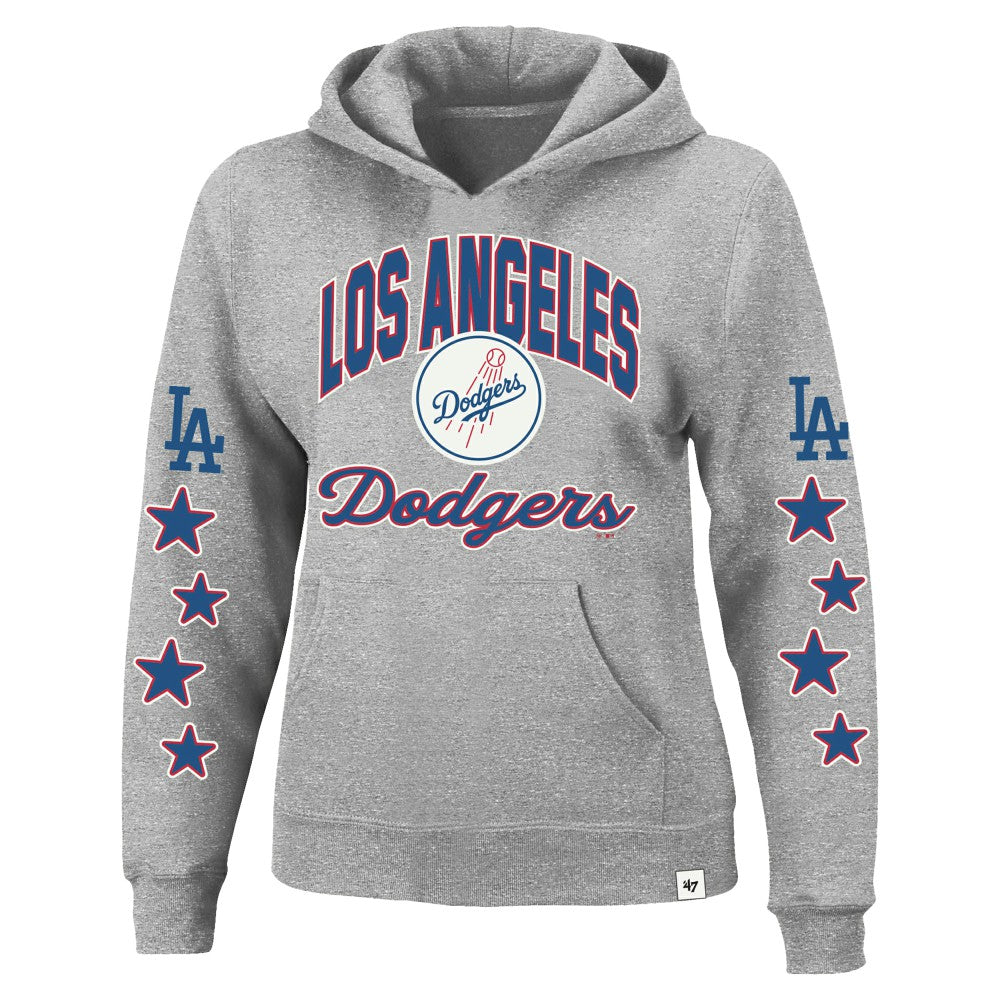 MLB Los Angeles Dodgers '47 Women's Plus Size Starry Eye Hoodie