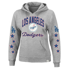 MLB Los Angeles Dodgers '47 Women's Plus Size Starry Eye Hoodie
