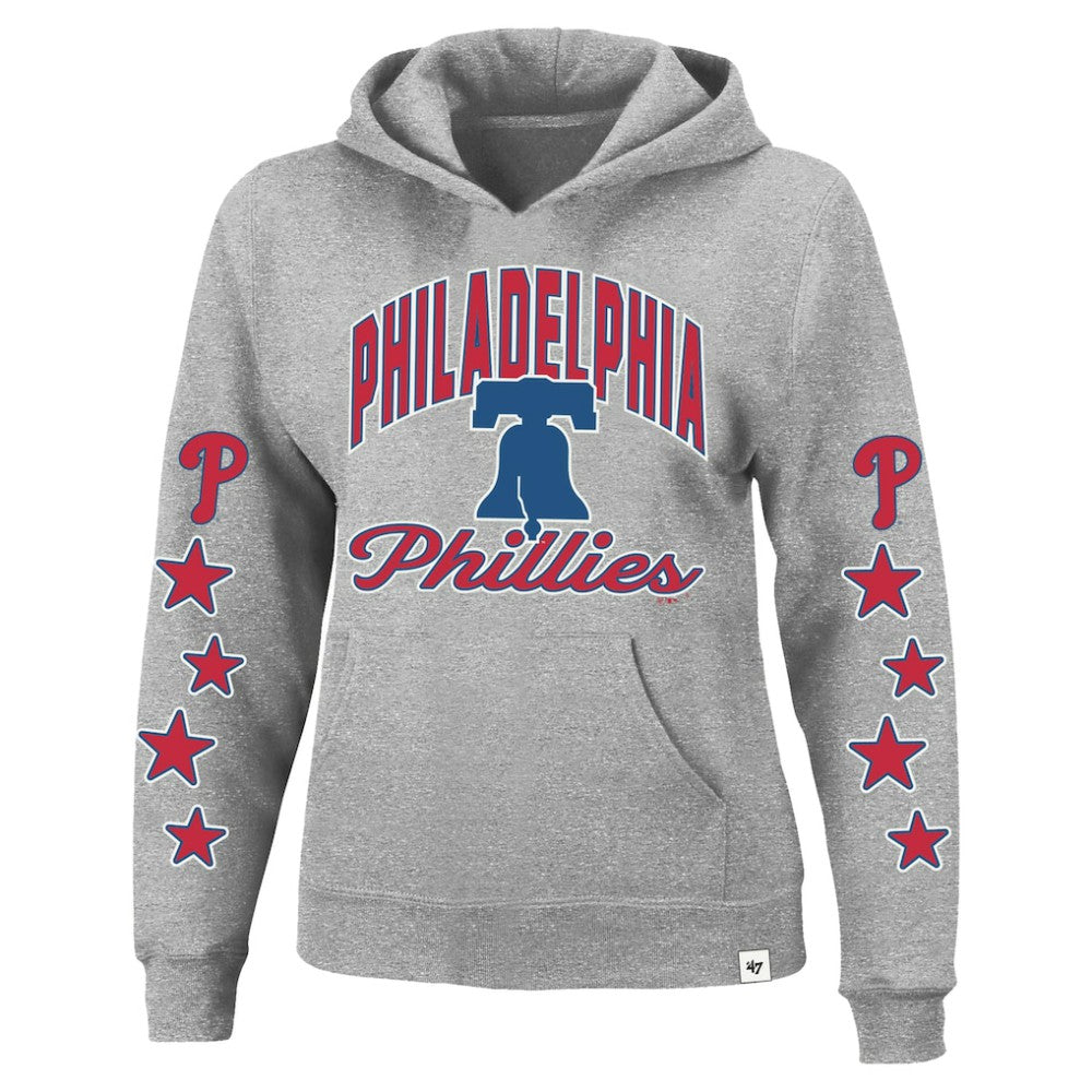 MLB Philadelphia Phillies '47 Women's Plus Size Starry Eye Hoodie