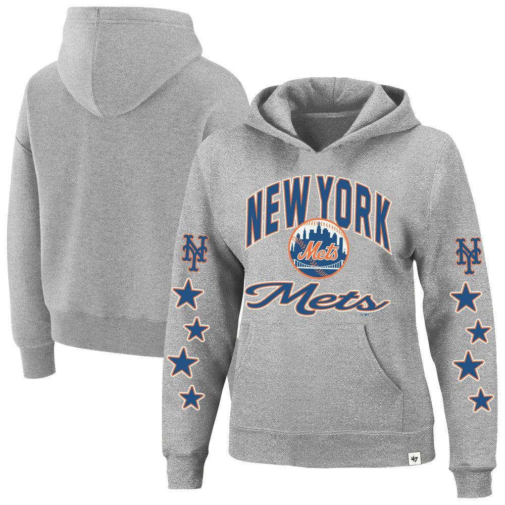 MLB New York Mets '47 Women's Plus Size Starry Eye Hoodie