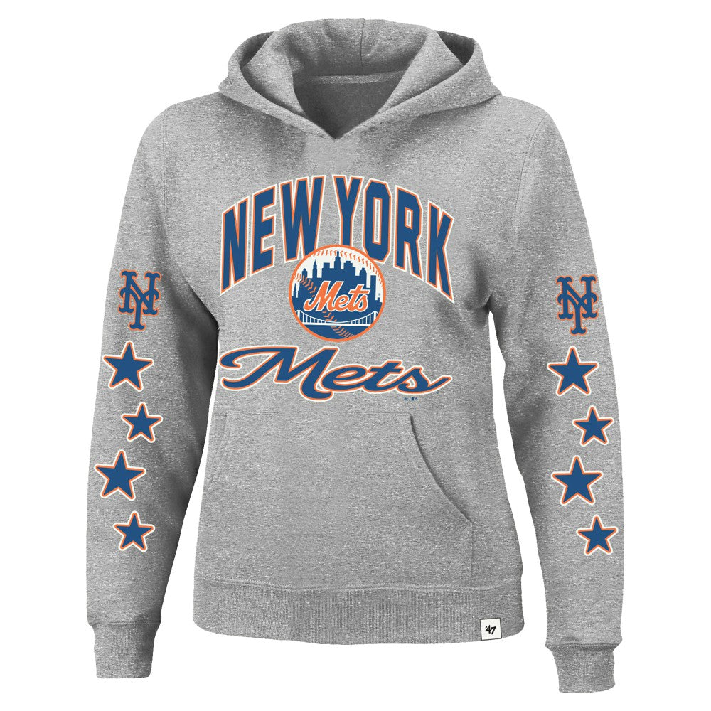 MLB New York Mets '47 Women's Plus Size Starry Eye Hoodie