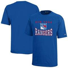 NHL Blue New York Rangers Champion Youth Graphic T-Shirt