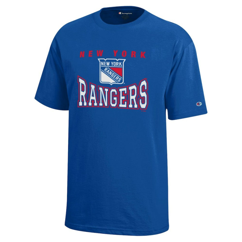 NHL Blue New York Rangers Champion Youth Graphic T-Shirt