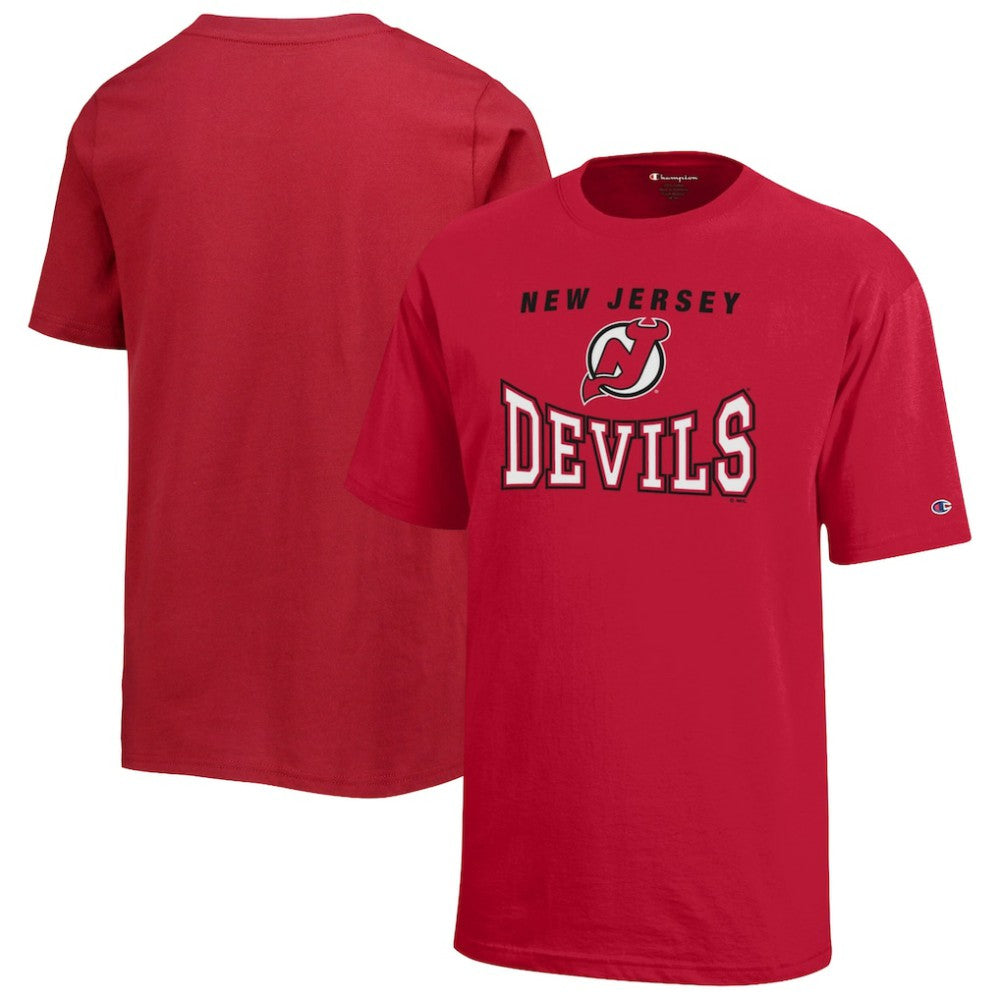 NHL Red New Jersey Devils Champion Youth Graphic T-Shirt