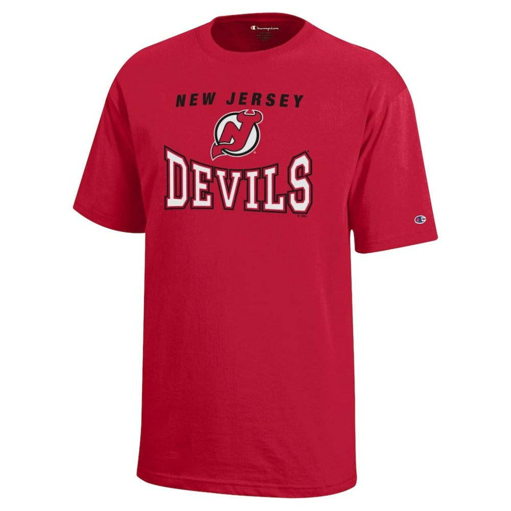 NHL Red New Jersey Devils Champion Youth Graphic T-Shirt