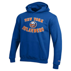 NHL Blue New York Islanders Champion Youth Fleece Powerblend Hoodie