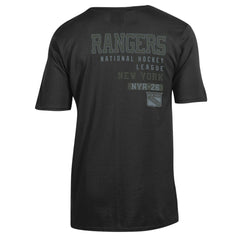 NHL Black New York Rangers Champion Tonal T-Shirt