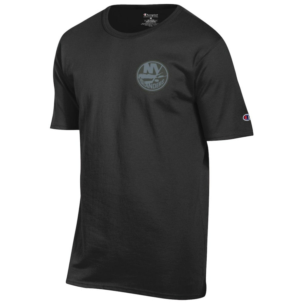 NHL Black New York Islanders Champion Tonal T-Shirt