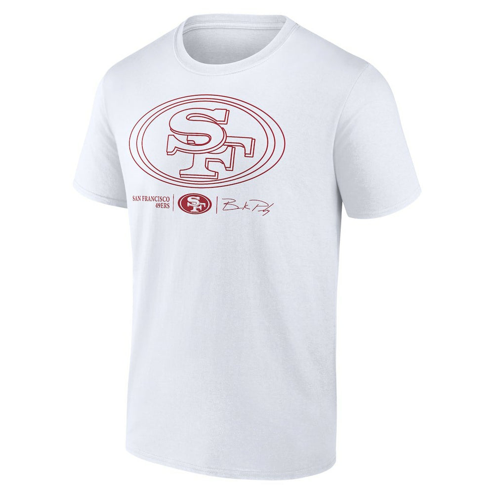 Brock Purdy  Outline Player T-Shirt - San Francisco 49ers