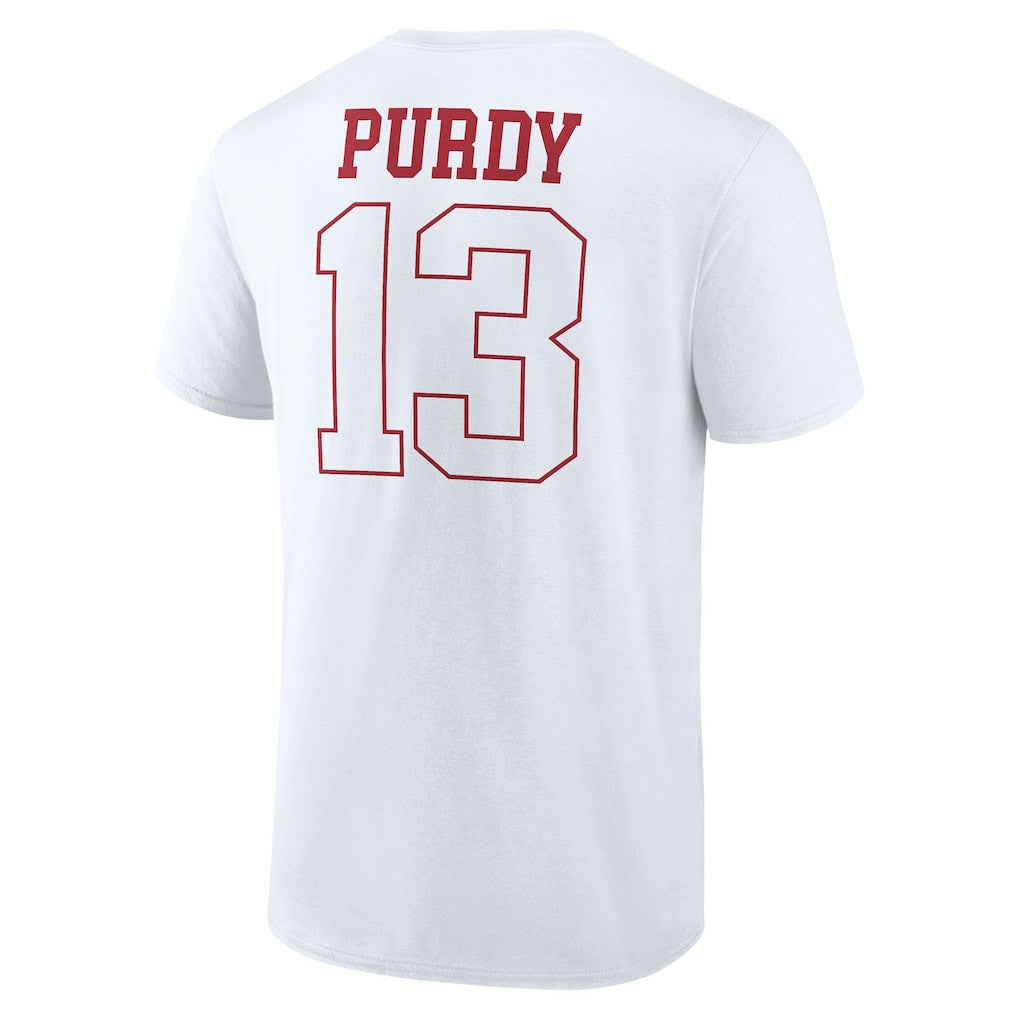 Brock Purdy  Outline Player T-Shirt - San Francisco 49ers