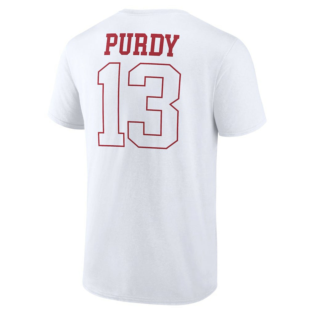 Brock Purdy  Outline Player T-Shirt - San Francisco 49ers