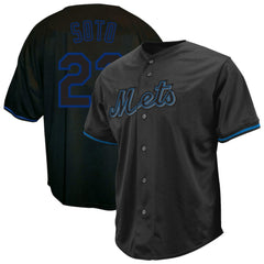 MLB Juan Soto New York Mets Profile Big & Tall Pop Fashion Jersey