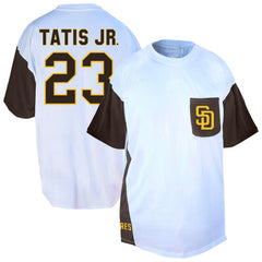 MLB Fernando Tatis Jr. San Diego Padres Profile Big & Tall Player Name & Number T-Shirt