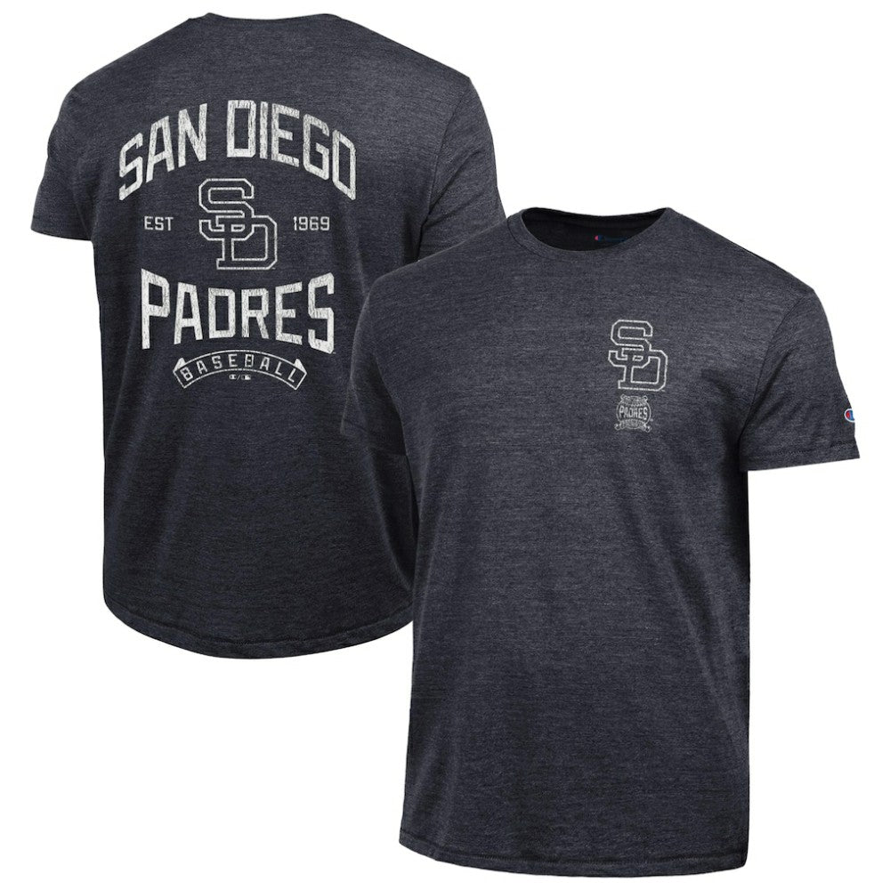 MLB San Diego Padres Champion Vintage 3-Hit Tri-Blend T-Shirt