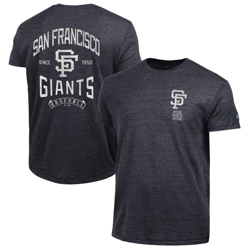 MLB San Francisco Giants Champion Vintage 3-Hit Tri-Blend T-Shirt