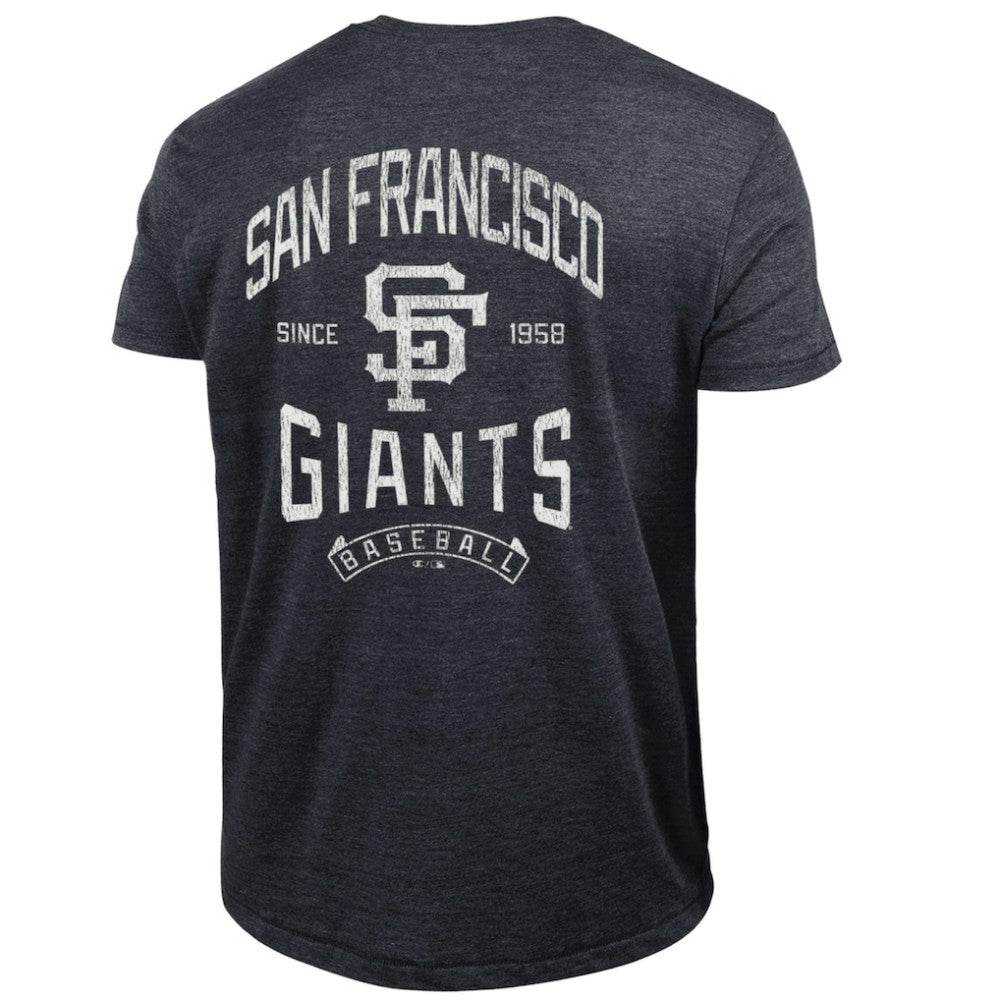 MLB San Francisco Giants Champion Vintage 3-Hit Tri-Blend T-Shirt