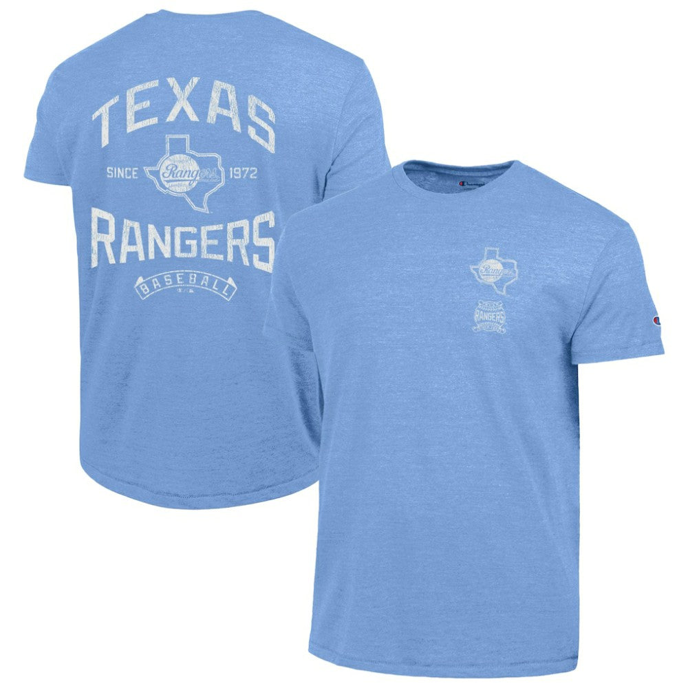 MLB Texas Rangers Champion Vintage 3-Hit Tri-Blend T-Shirt