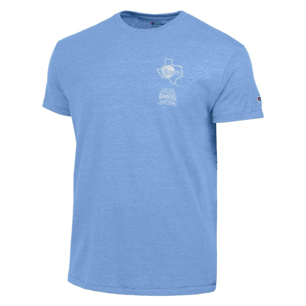 MLB Texas Rangers Champion Vintage 3-Hit Tri-Blend T-Shirt