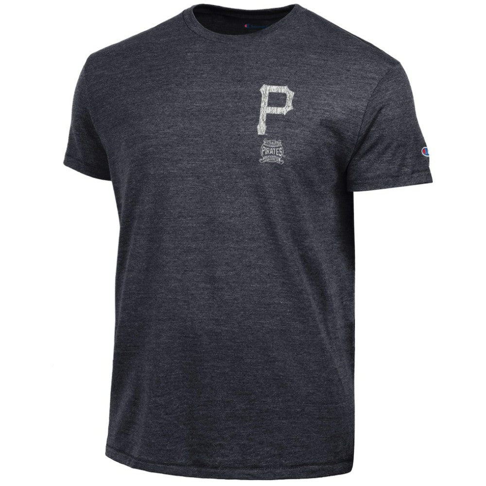 MLB Pittsburgh Pirates Champion Vintage 3-Hit Tri-Blend T-Shirt
