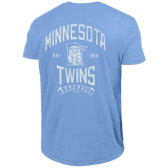 MLB Minnesota Twins Champion Vintage 3-Hit Tri-Blend T-Shirt