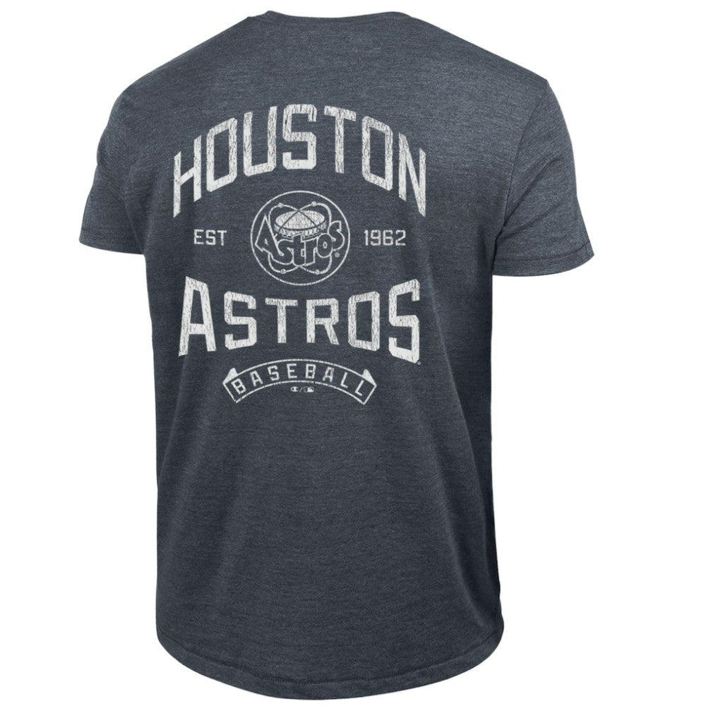 MLB Houston Astros Champion Vintage 3-Hit Tri-Blend T-Shirt