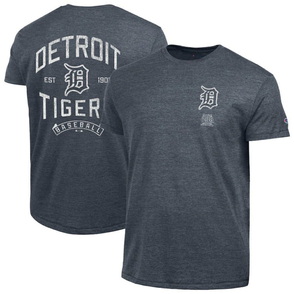 MLB Detroit Tigers Champion Vintage 3-Hit Tri-Blend T-Shirt