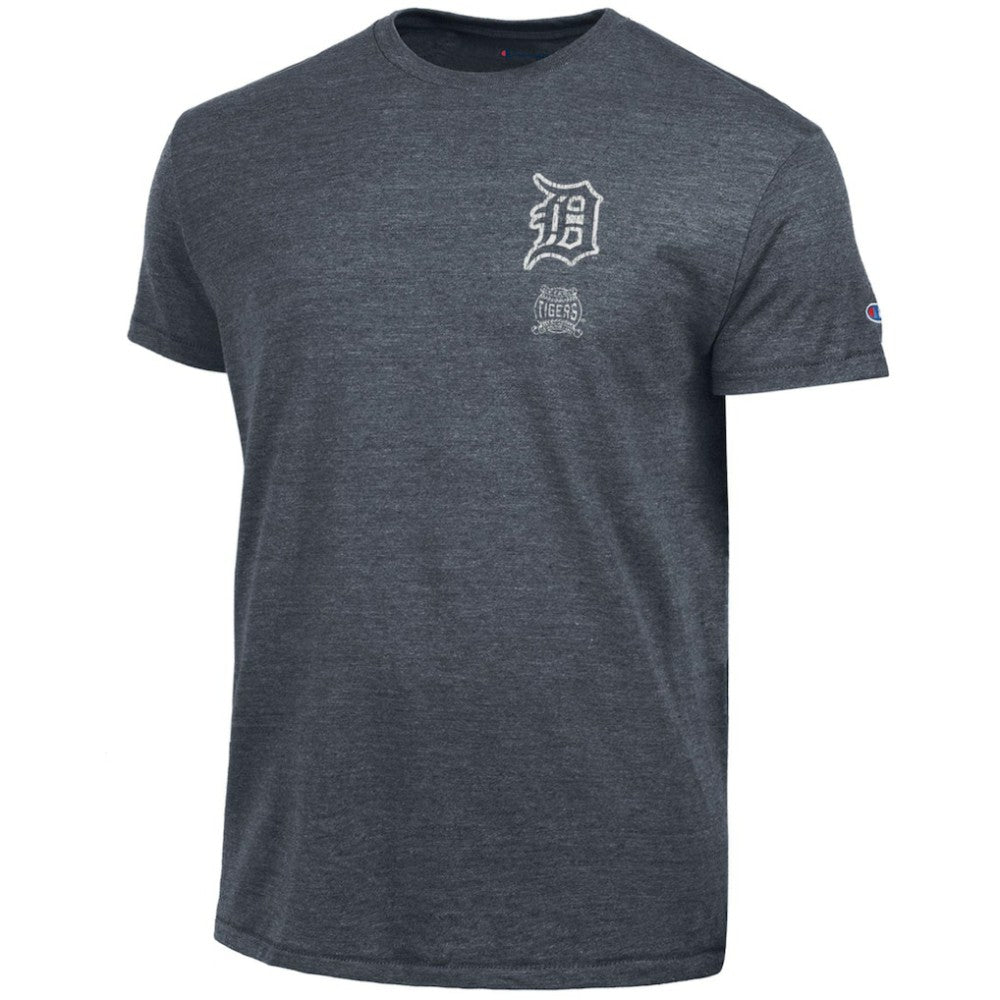 MLB Detroit Tigers Champion Vintage 3-Hit Tri-Blend T-Shirt
