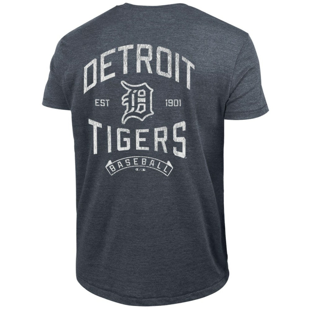 MLB Detroit Tigers Champion Vintage 3-Hit Tri-Blend T-Shirt