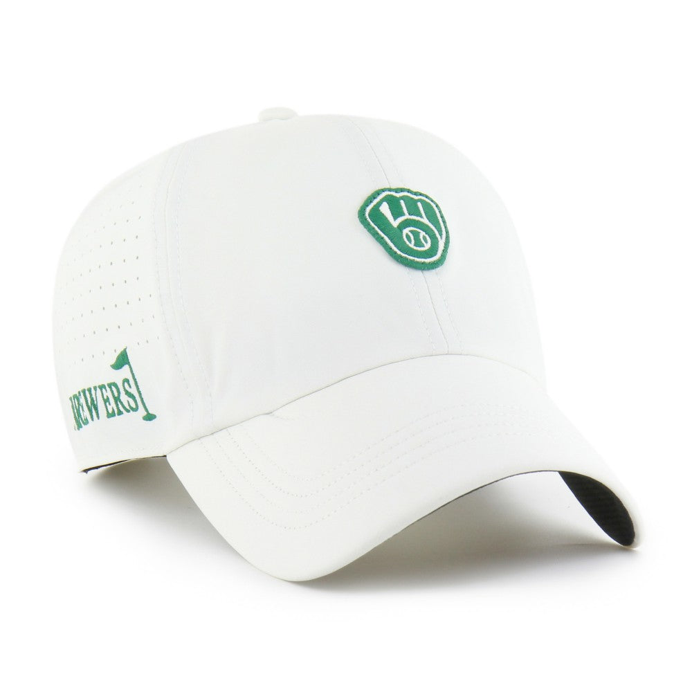 MLB Milwaukee Brewers '47 Elevated Greens Clean Up Adjustable Hat