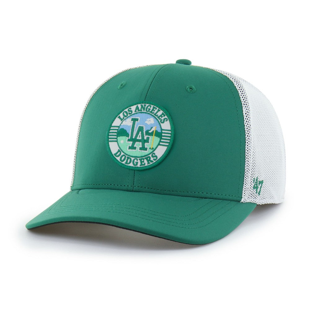 MLB Los Angeles Dodgers '47 Elevated Greens Adjustable Trucker Hat