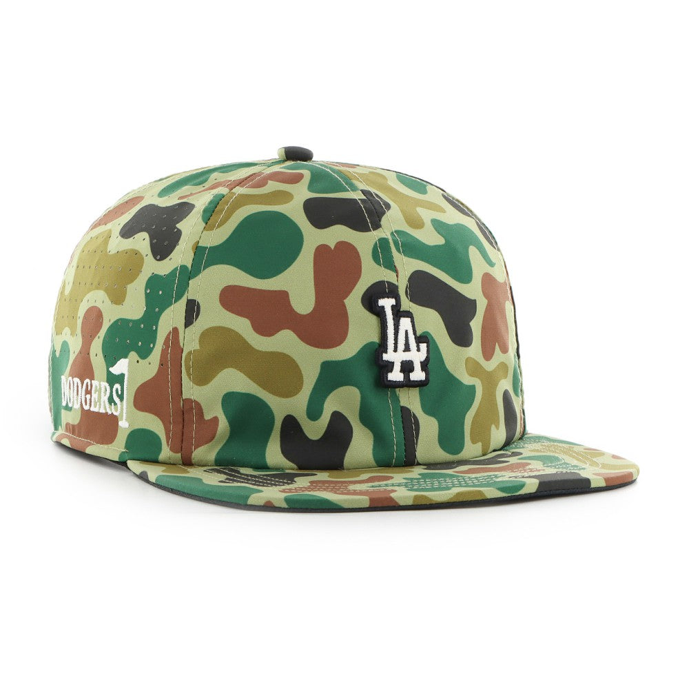 MLB Los Angeles Dodgers '47 Elevated Greens Captain Adjustable Hat