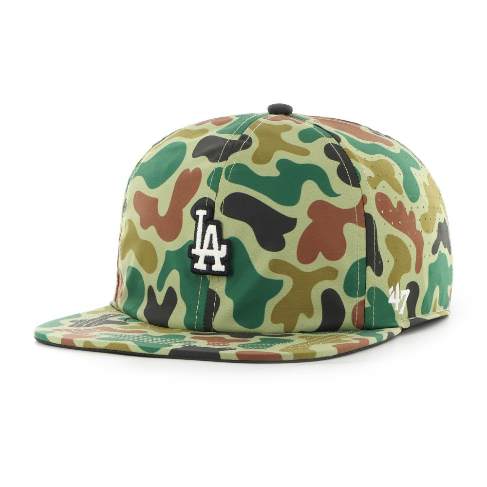 MLB Los Angeles Dodgers '47 Elevated Greens Captain Adjustable Hat