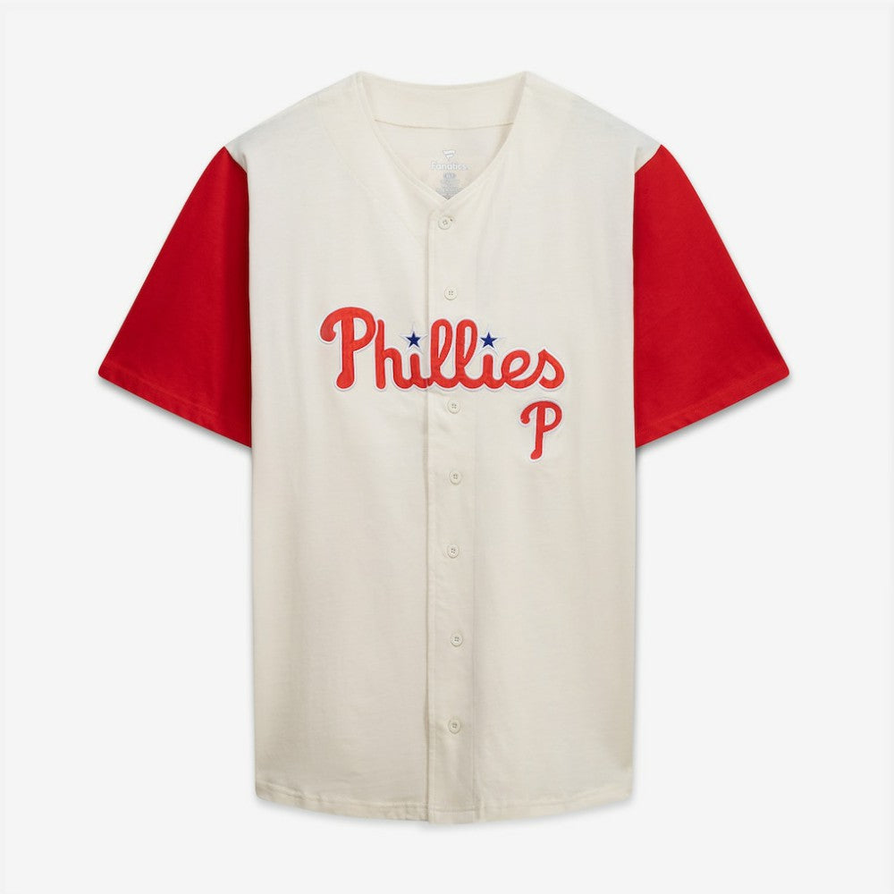 MLB Philadelphia Phillies Profile Big & Tall Two-Color Fashion Jersey