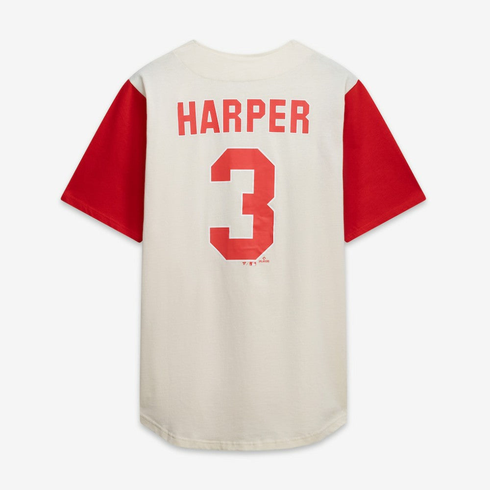 MLB Philadelphia Phillies Profile Big & Tall Two-Color Fashion Jersey