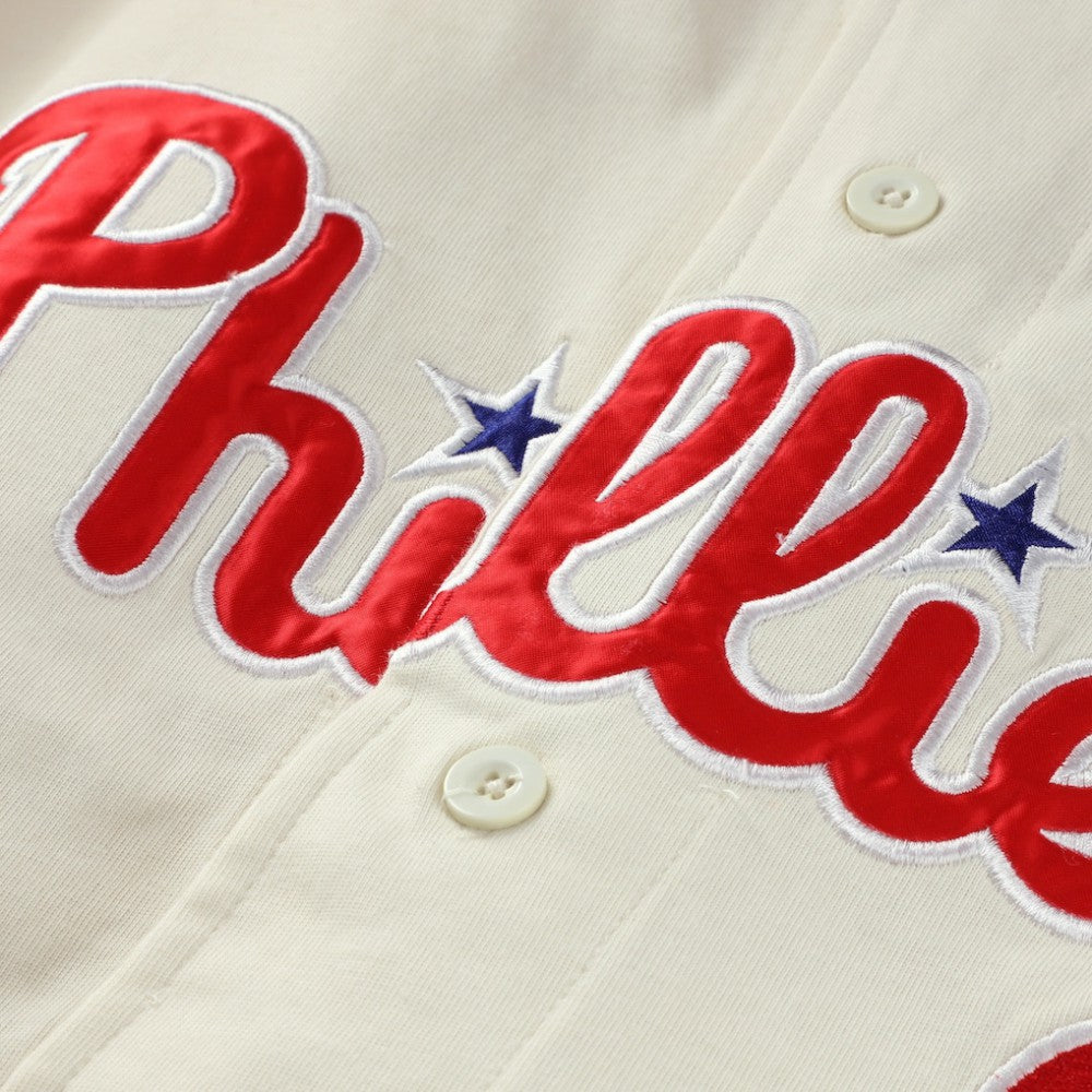 MLB Philadelphia Phillies Profile Big & Tall Two-Color Fashion Jersey
