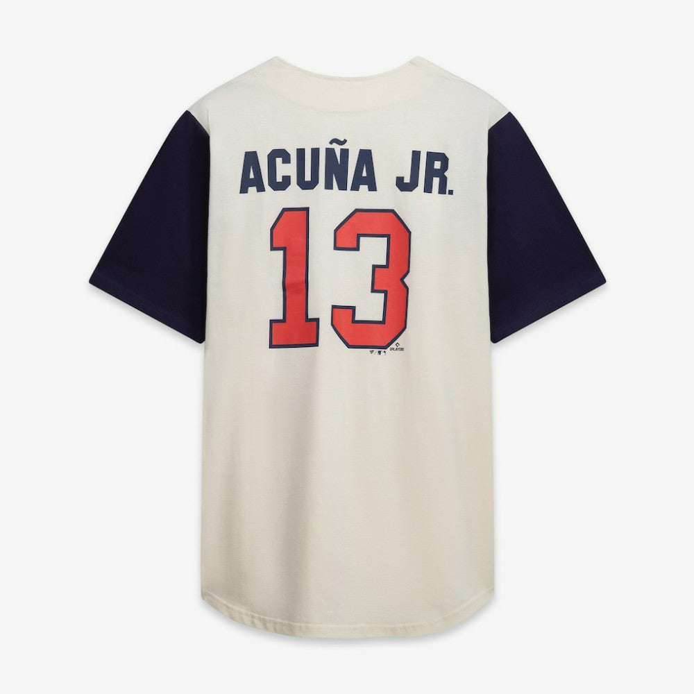 MLB Atlanta Braves Profile Big & Tall Two-Color Fashion Jersey